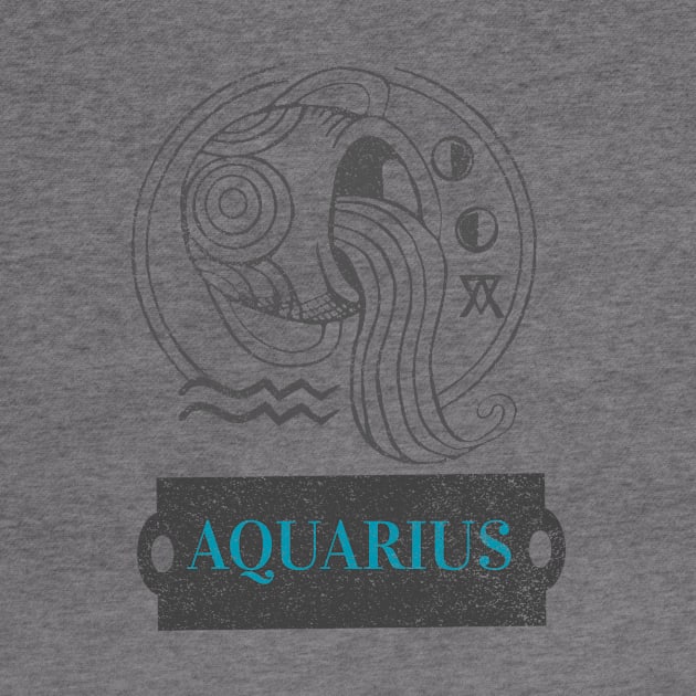 AQUARIUS HOROSCOPE SIGN by Codian.instaprint